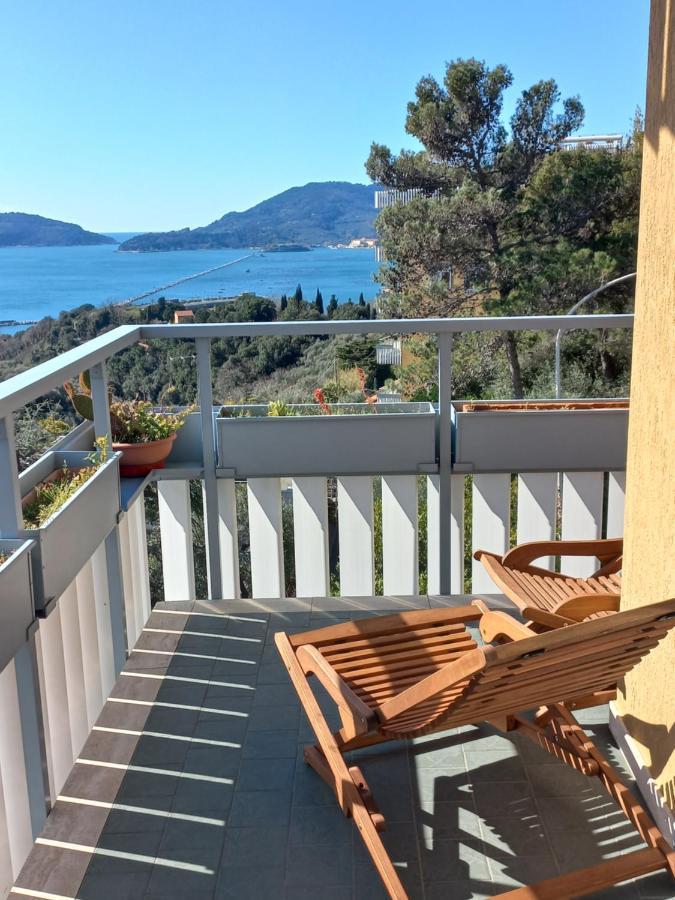 Vista Sul Blu ,Baia Blu, Lerici Lejlighed Eksteriør billede