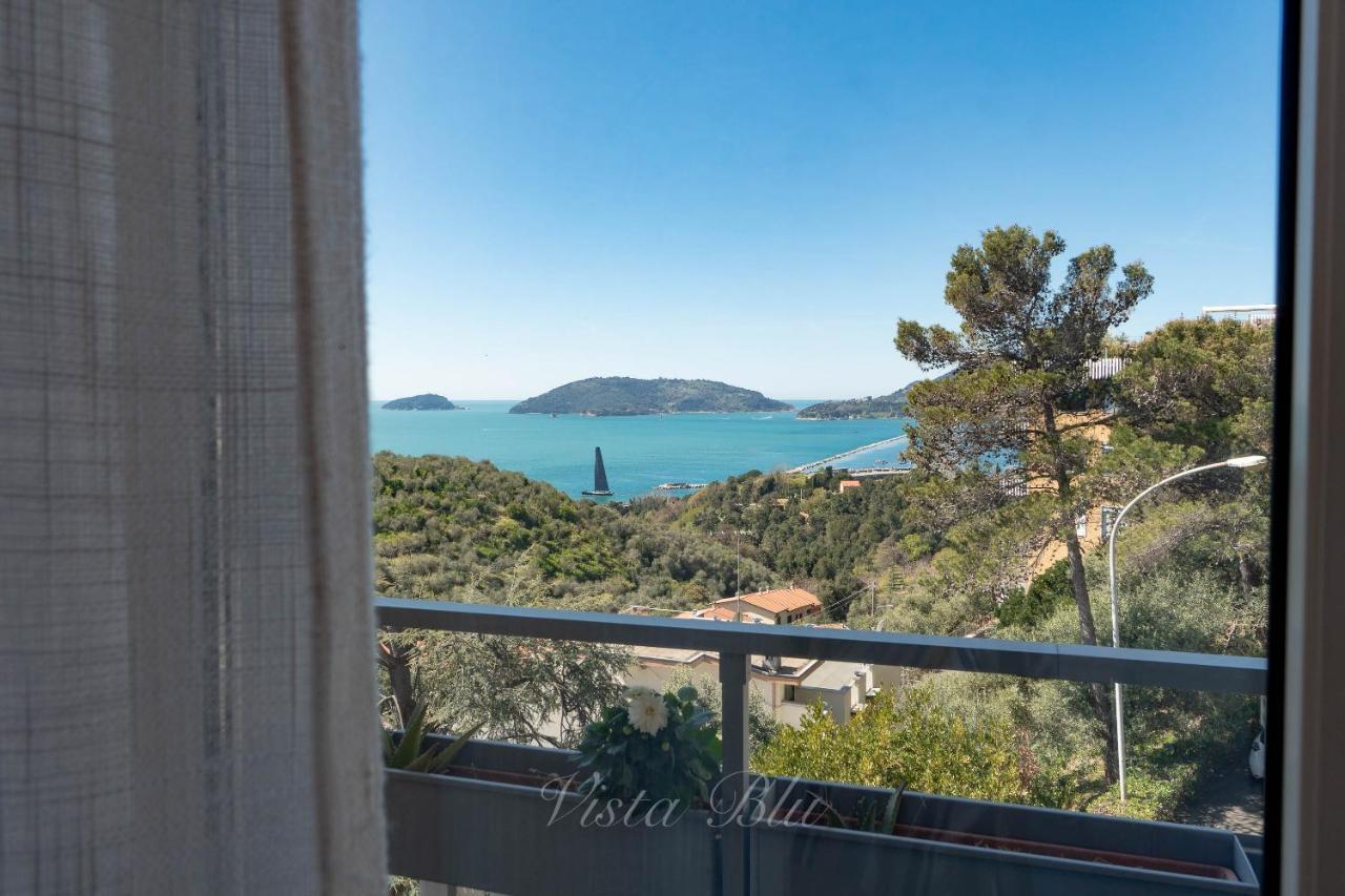 Vista Sul Blu ,Baia Blu, Lerici Lejlighed Eksteriør billede
